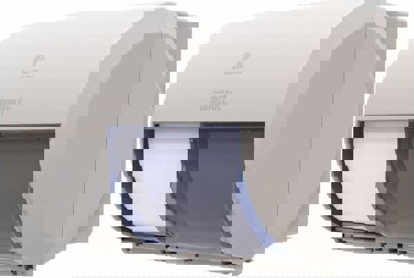 Compact 2-Roll Side-By-Side Coreless Hig